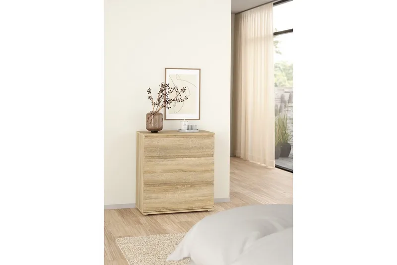 Rengo Byrå 76,8 cm - Natur - Förvaring - Förvaringsmöbler - Byrå