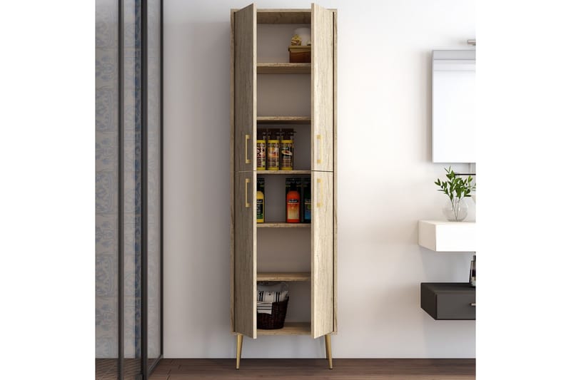 Retzow Highboard - Beige - Förvaring - Förvaringsmöbler - Byrå