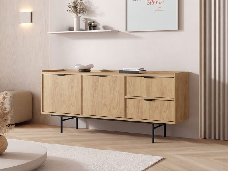 Rolden Skänk 150x68 cm - Hickoryek - Förvaring - Förvaringsmöbler - Skänkar & sideboards