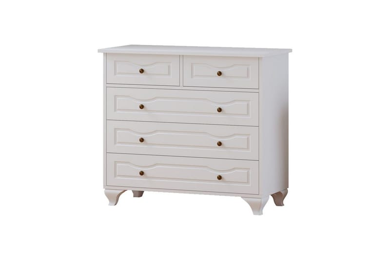 Rylic Byrå 90 cm - Matt Vit - Förvaring - Förvaringsmöbler - Byrå