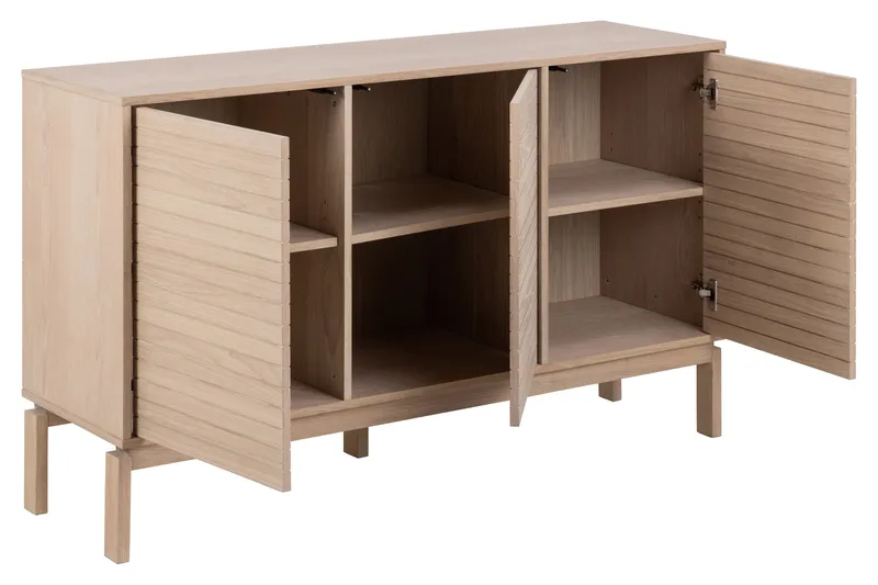 Sakie Skänk 135,4 cm - Vit - Förvaring - Förvaringsmöbler - Skänkar & sideboards