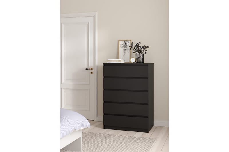 Salomns Byrå 77 cm - Svart - Förvaring - Förvaringsmöbler - Byrå