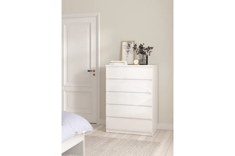 Salomns Byrå 77 cm - Vit - Förvaring - Förvaringsmöbler - Byrå