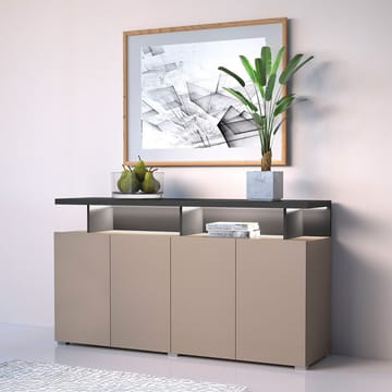 Serio Skänk med 4 Dörrar 153 cm i Trä - Taupe - Förvaring - Förvaringsmöbler - Skänkar & sideboards
