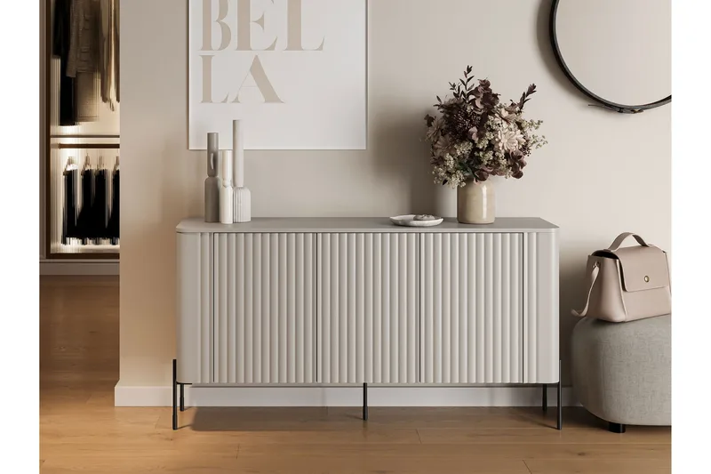 Sherie Skänk 150x40 cm - Beige - Förvaring - Förvaringsmöbler - Skänkar & sideboards