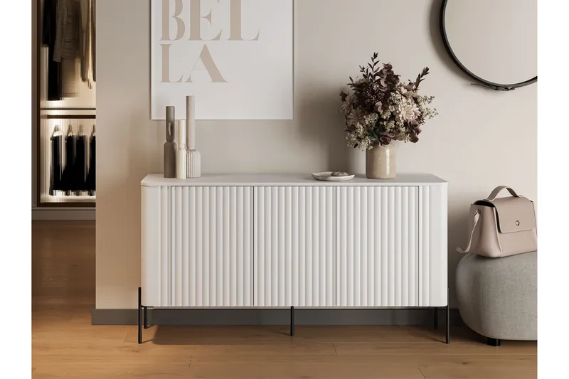 Sherie Skänk 150x40 cm - Vit - Förvaring - Förvaringsmöbler - Skänkar & sideboards