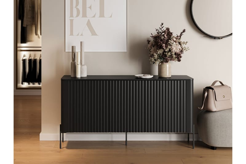Sherie Skänk 150x40 cm - Vit - Förvaring - Förvaringsmöbler - Skänkar & sideboards