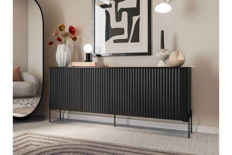 Sherie Skänk 190x40 cm - Brun - Förvaring - Förvaringsmöbler - Skänkar & sideboards