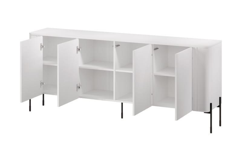Sherie Skänk 190x40 cm - Vit - Förvaring - Förvaringsmöbler - Skänkar & sideboards
