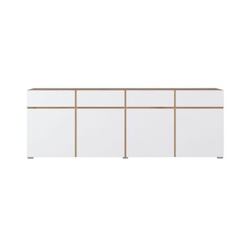 Sideboard Cross 4 dörrar med 4 lådor - Vit - Förvaring - Förvaringsmöbler - Skänkar & sideboards
