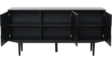 Sideboard Falmar med 3 Dörrar - svart - Förvaring - Förvaringsmöbler - Skänkar & sideboards