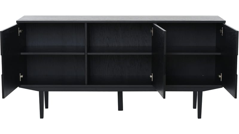 Sideboard Falmar med 3 Dörrar - svart - Förvaring - Förvaringsmöbler - Skänkar & sideboards
