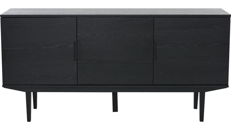 Sideboard Falmar med 3 Dörrar, svart