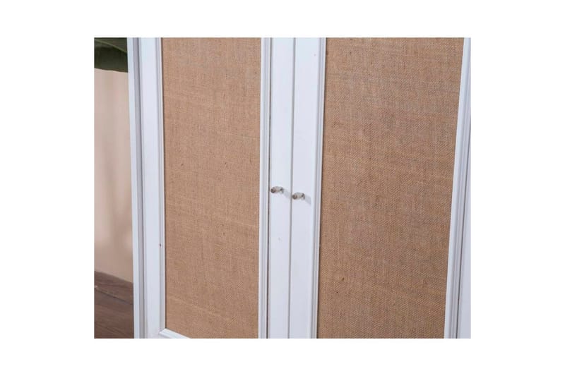 Sideboard Jatinder Vit / Ek - Natur/Vit - Förvaring - Förvaringsmöbler - Skänkar & sideboards