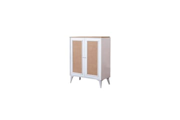 Sideboard Jatinder Vit / Ek - Natur/Vit - Förvaring - Förvaringsmöbler - Skänkar & sideboards