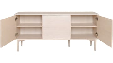 Sideboard Nordal 3 Dörrar - Brunlackad ekfaner - Förvaring - Förvaringsmöbler - Skänkar & sideboards