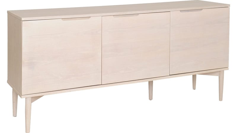 Sideboard Nordal 3 Dörrar - Brunlackad ekfaner - Förvaring - Förvaringsmöbler - Skänkar & sideboards