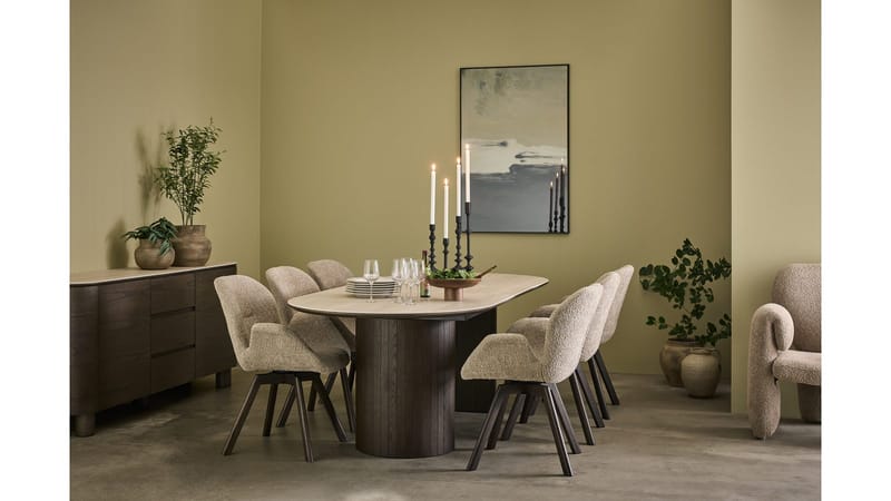 Sideboard Ödalen med Keramisk Topp - Brun lackad ekfaner - Förvaring - Förvaringsmöbler - Skänkar & sideboards