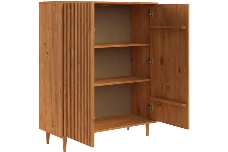 Sideboard & skänk Loft24 Jerzy Skänk 99 cm Brun - Förvaring - Förvaringsmöbler - Skänkar & sideboards