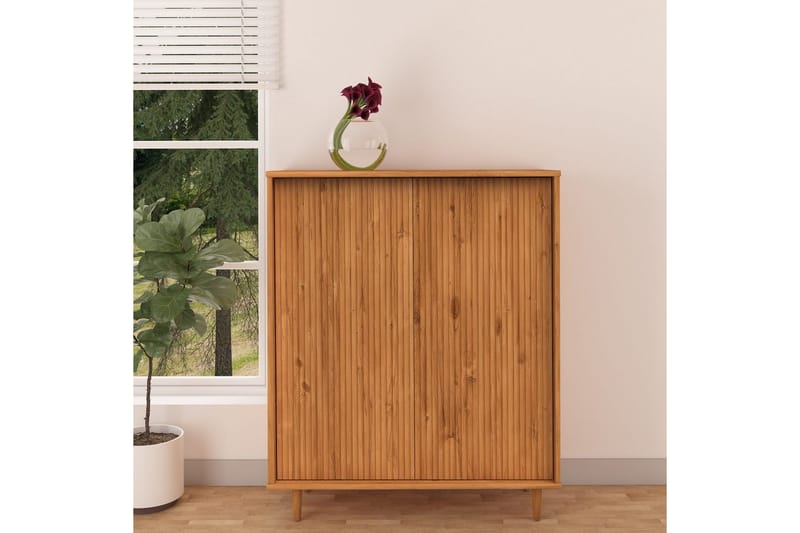 Sideboard & skänk Loft24 Jerzy Skänk 99 cm Brun - Förvaring - Förvaringsmöbler - Skänkar & sideboards