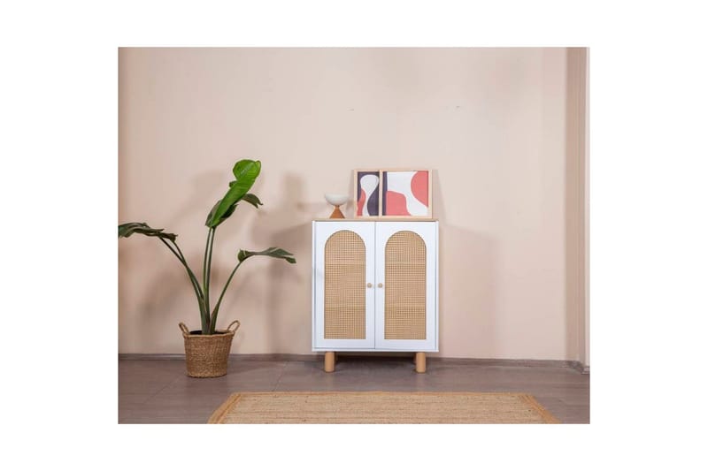 Sideboard Terra Vit / Ek - Natur/Vit - Förvaring - Förvaringsmöbler - Skänkar & sideboards