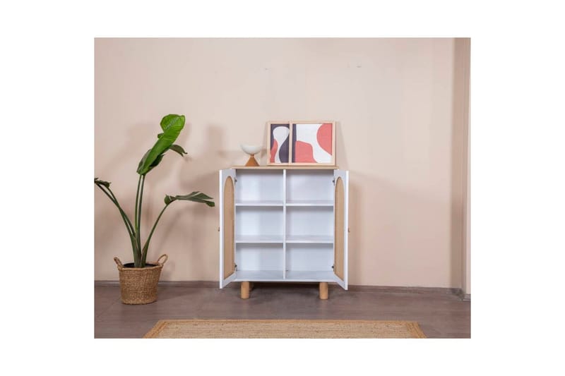 Sideboard Terra Vit / Ek - Natur/Vit - Förvaring - Förvaringsmöbler - Skänkar & sideboards