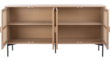Sideboard Traunfled 4 Dörr - Vitpigmenterad - Förvaring - Förvaringsmöbler - Skänkar & sideboards