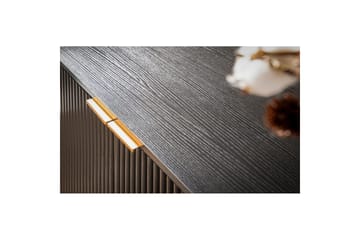 Sideboard Wohnling Folierad spånskiva ekoptik 120 cm 2 dörrar 3 lådor modern - Möbler - Vardagsrum - Soffbord & vardagsrumsbord - Sidobord & lampbord