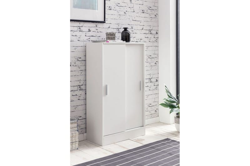 Sideboard Wohnling Melaminbelagd MDF-skjutdörrar Modern - Förvaring - Förvaringsmöbler - Byrå