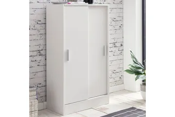 Sideboard Wohnling Melaminbelagd MDF-skjutdörrar Modern - Förvaring - Förvaringsmöbler - Byrå