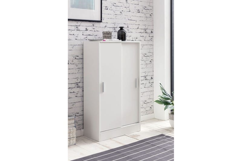 Sideboard Wohnling Melaminbelagd MDF-skjutdörrar Modern - Förvaring - Förvaringsmöbler - Byrå