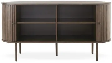 Sideboard Yngvar 150 cm - Brunlackad ek - Förvaring - Förvaringsmöbler - Skänkar & sideboards