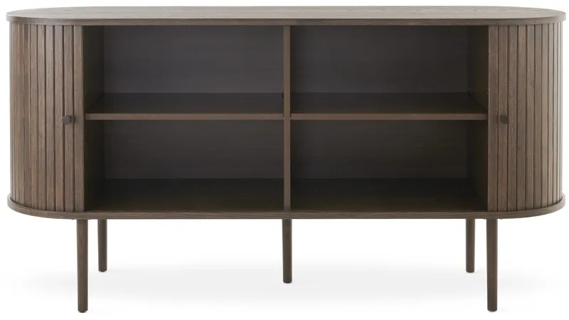 Sideboard Yngvar 150 cm - Brunlackad ek - Förvaring - Förvaringsmöbler - Skänkar & sideboards