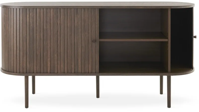Sideboard Yngvar 150 cm - Brunlackad ek - Förvaring - Förvaringsmöbler - Skänkar & sideboards