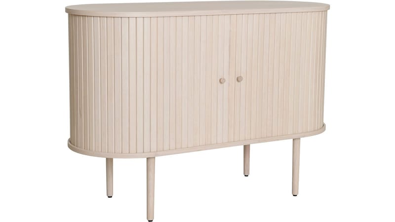 Sideboard Yngvar Vitpigmenterad Ek 110 cm - Vitpigmenterad ek - Förvaring - Förvaringsmöbler - Skänkar & sideboards