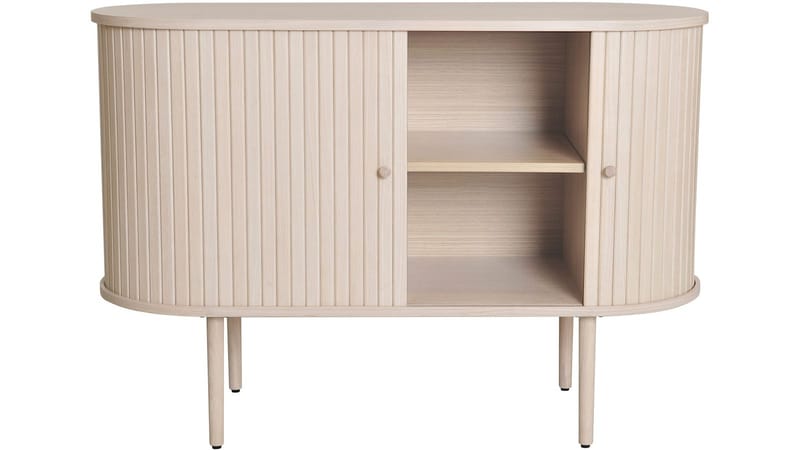 Sideboard Yngvar Vitpigmenterad Ek 110 cm - Vitpigmenterad ek - Förvaring - Förvaringsmöbler - Skänkar & sideboards