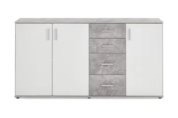 Albi Skänk 160 cm - Grå/Vit - Förvaring - Förvaringsmöbler - Skänkar & sideboards