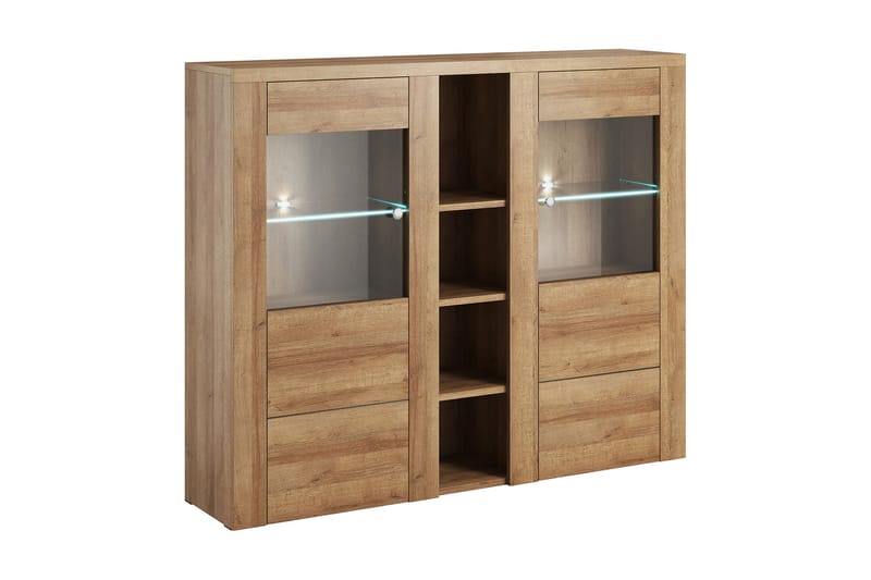 ALIANE Sideboard Trä - Trä/natur - Förvaring - Förvaringsmöbler - Skänkar & sideboards