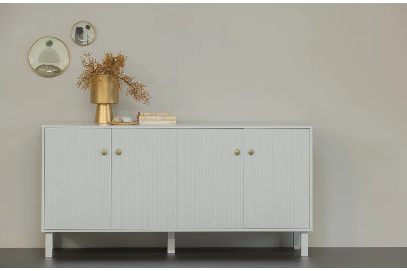 Antonie Sideboard 46x160 cm - Grå - Förvaring - Förvaringsmöbler - Skänkar & sideboards