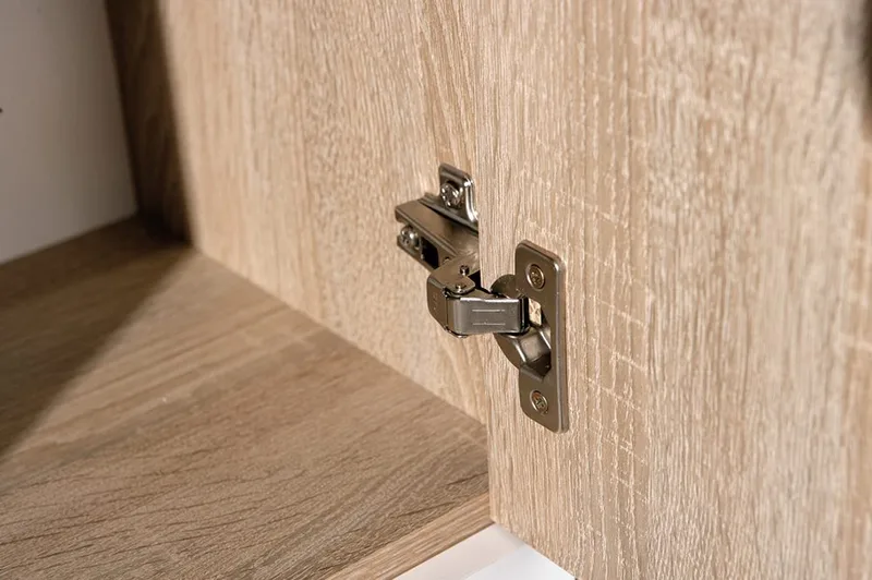 Aragon Skänk 115 cm - Vit/Ljus Ek - Förvaring - Förvaringsmöbler - Skänkar & sideboards