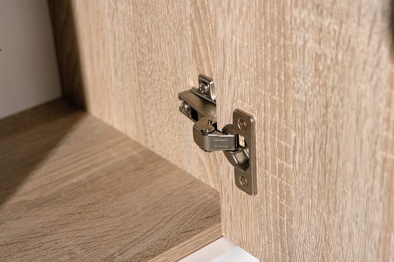 Aragon Skänk 115 cm - Vit/Ljus Ek - Förvaring - Förvaringsmöbler - Skänkar & sideboards