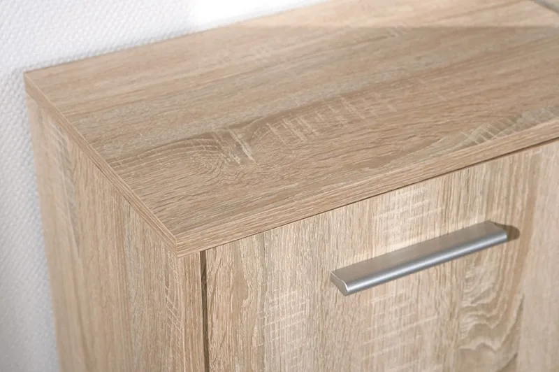 Aragon Skänk 115 cm - Vit/Ljus Ek - Förvaring - Förvaringsmöbler - Skänkar & sideboards