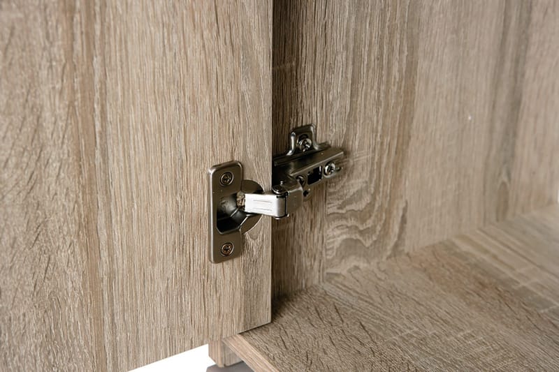 Aragon Skänk 77 cm - Vit/Ljus Ek - Förvaring - Förvaringsmöbler - Skänkar & sideboards