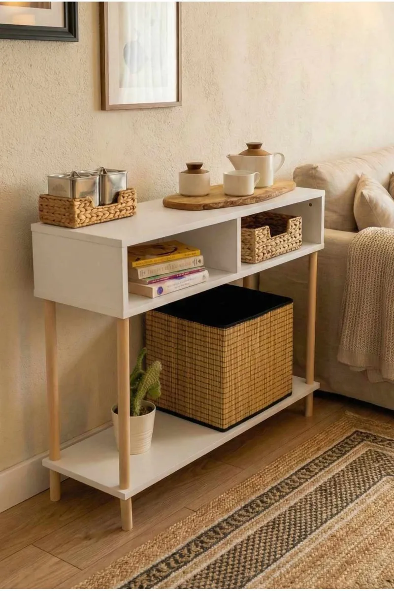 Belvo Sideboard 90x75x30 cm, Vit