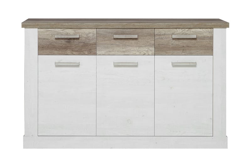 BESCH Skänk 41x141 cm Brun/Vit - Förvaring - Förvaringsmöbler - Skänkar & sideboards