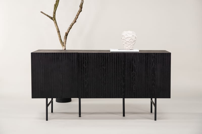 Björkön Skänk 150x41,8 cm Svart - Skänkar & sideboards