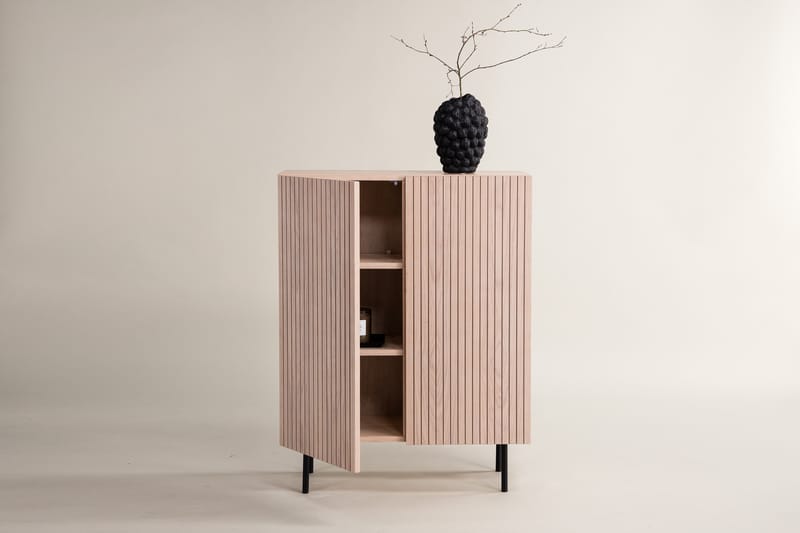 Björkön Skänk 80x30 cm Vit - Förvaring - Förvaringsmöbler - Skänkar & sideboards