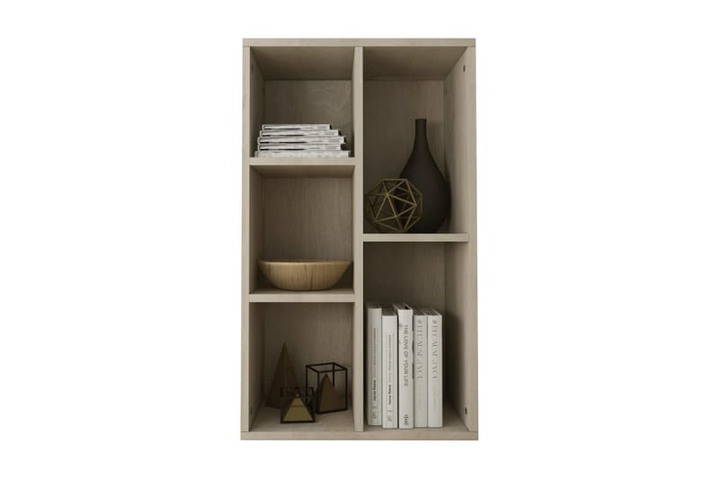 Bokhylla/skänk sonoma-ek 50x25x80 cm spånskiva - Brun - Förvaring - Förvaringsmöbler - Skänkar & sideboards