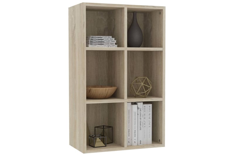 Bokhylla/skänk sonoma-ek 66x30x97,8 cm spånskiva - Brun - Skänkar & sideboards