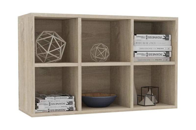 Bokhylla/skänk sonoma-ek 66x30x97,8 cm spånskiva - Brun - Förvaring - Förvaringsmöbler - Skänkar & sideboards